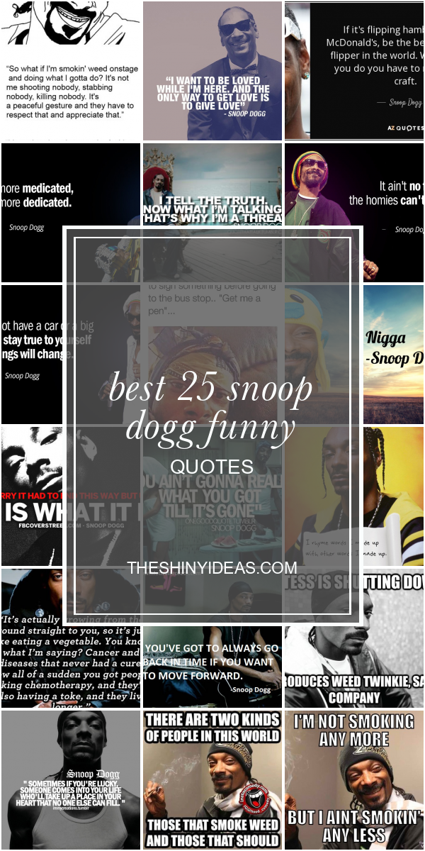 Best 25 Snoop Dogg Funny Quotes – Home, Family, Style and Art Ideas